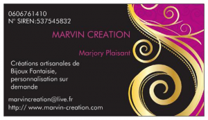 Logo de Marjory Plaisant Marvin Création